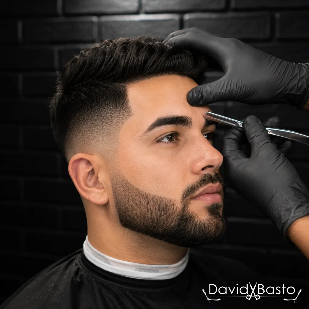 Marcación de cejas con cuchilla