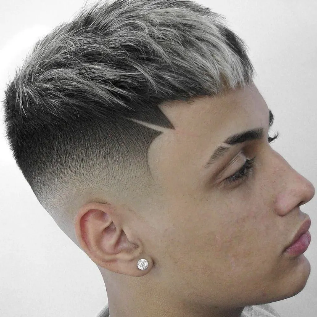CORTE FADE Y CEJAS