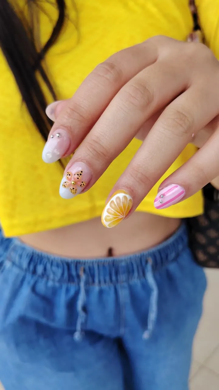 NAIL ART 3D (cada uña)