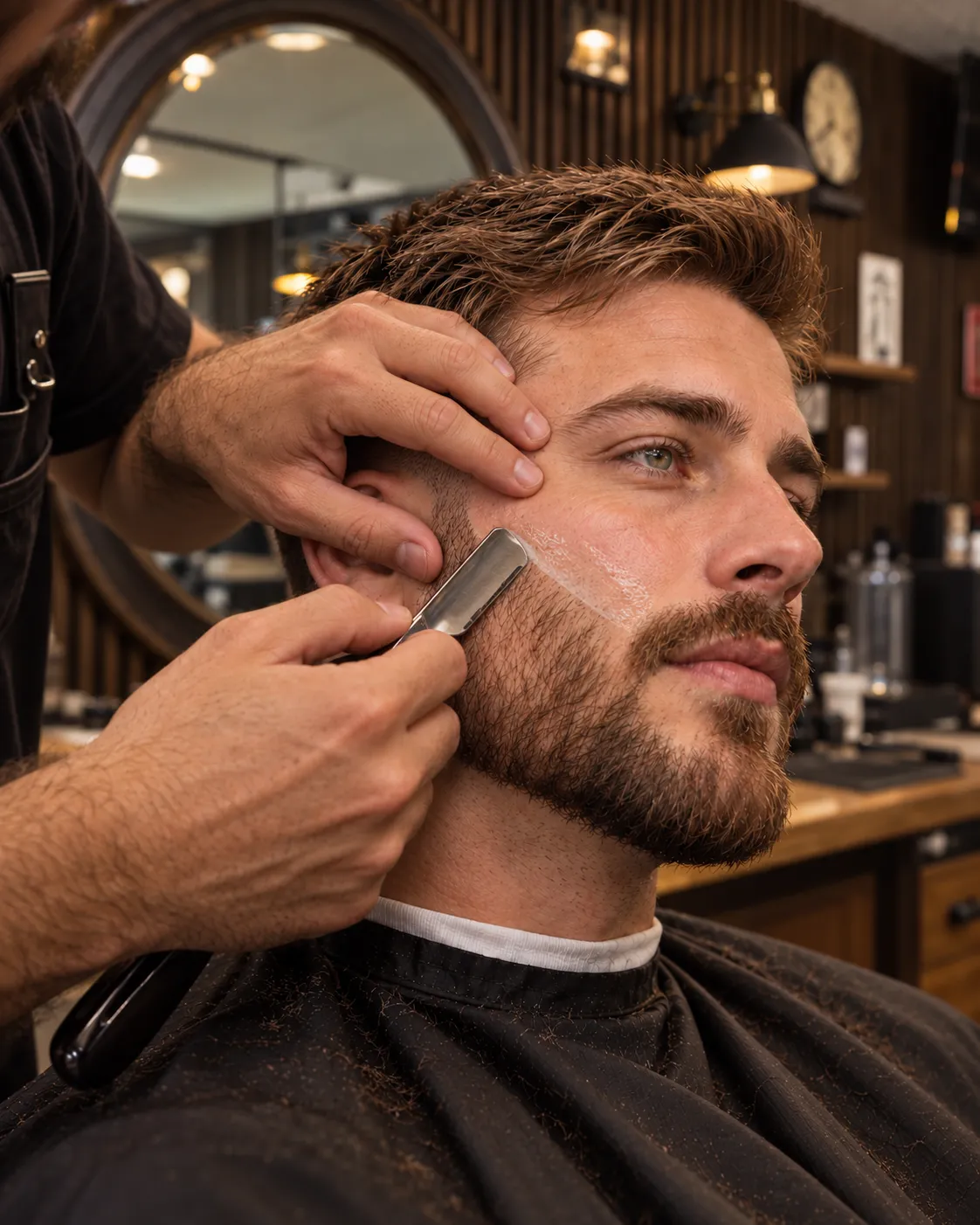 Corte y arreglo de barba