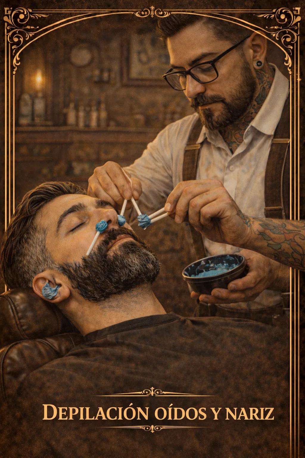 COMBO DEPILACIÓN NARIZ Y OÍDOS CON CERA