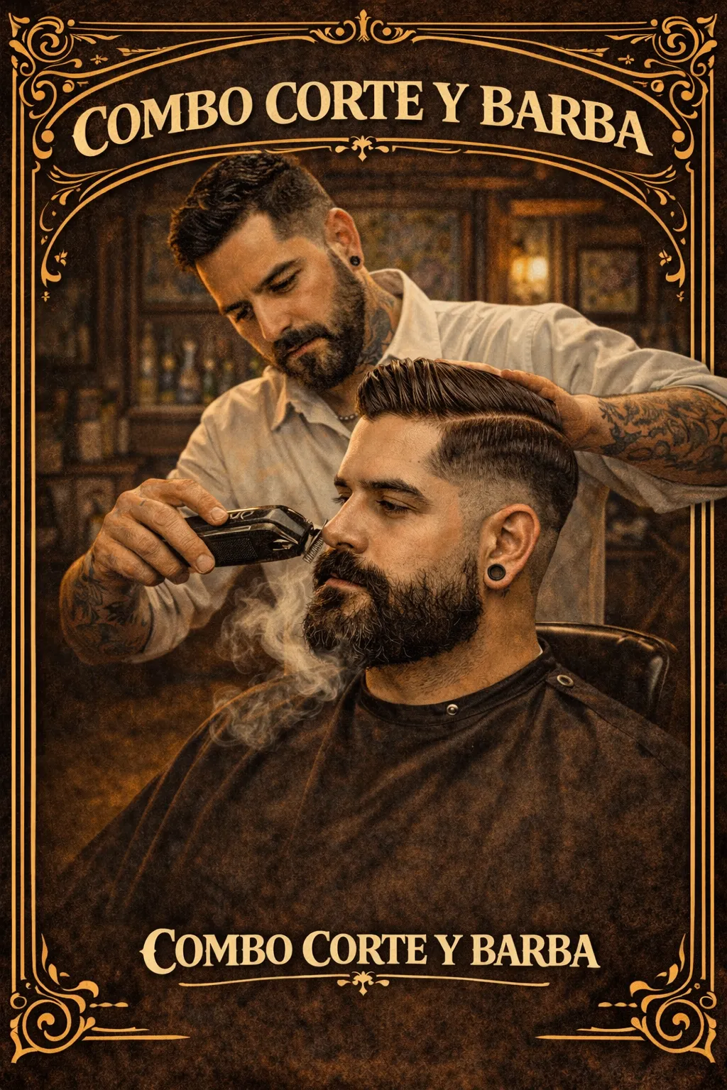 COMBO PREMIUM CORTE Y BARBA