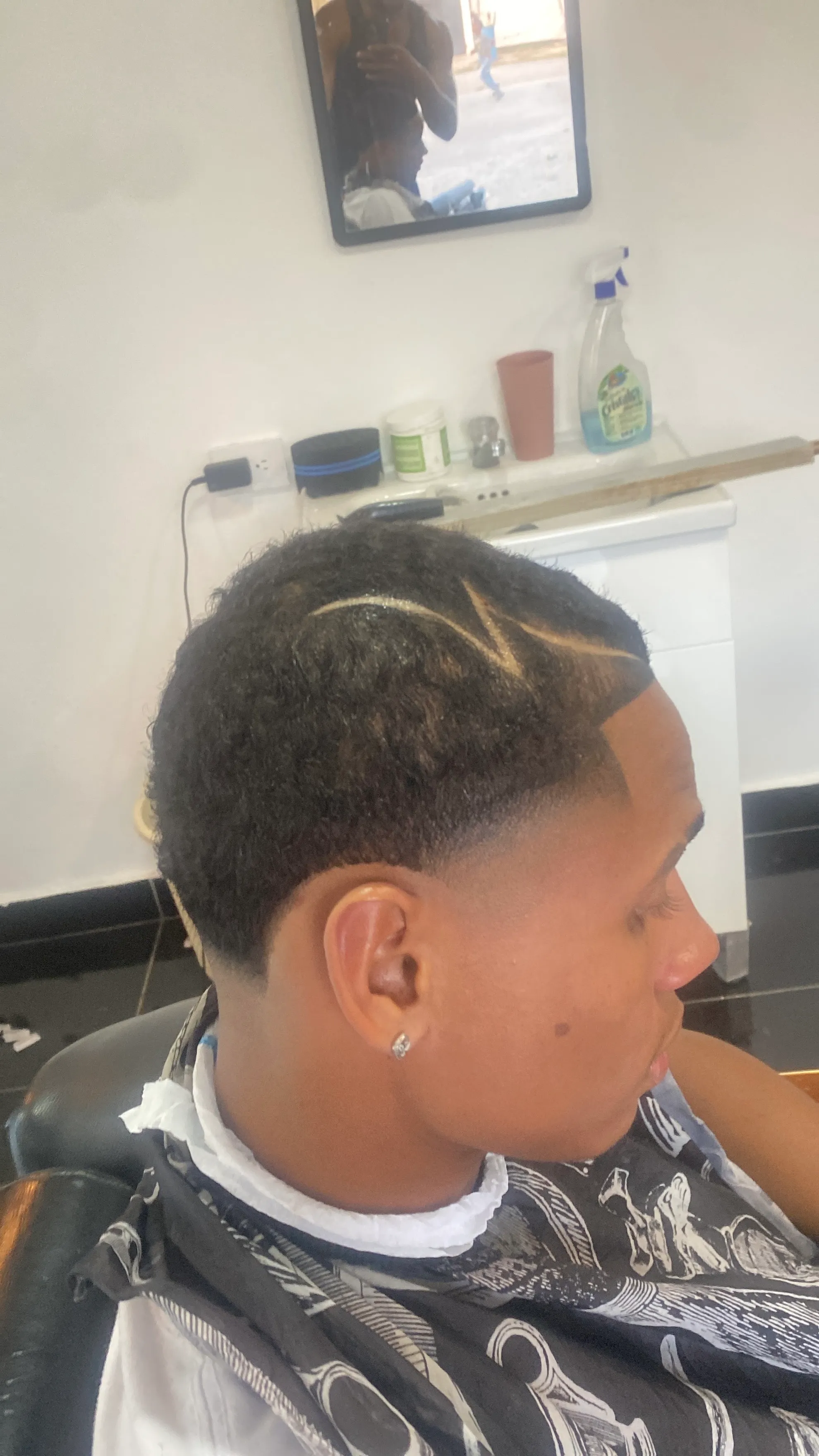 corte clásico , barbe ba cejas