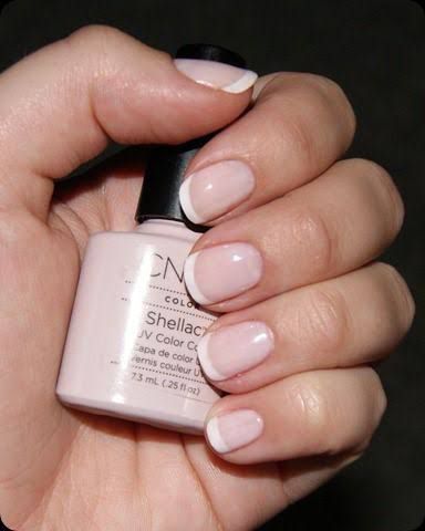 Esmalte ne gel SHELLAC con diseño french