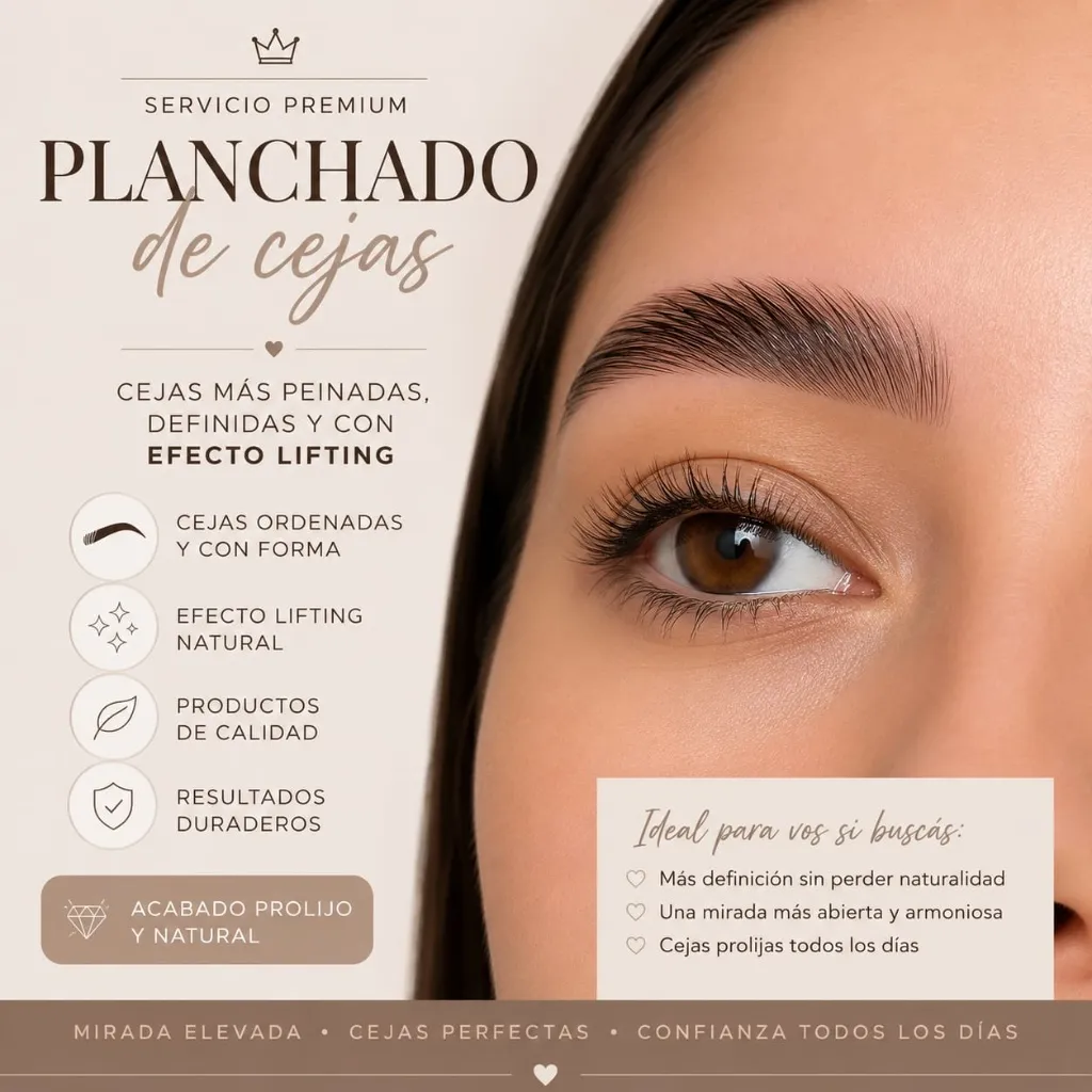 Planchado de cejas