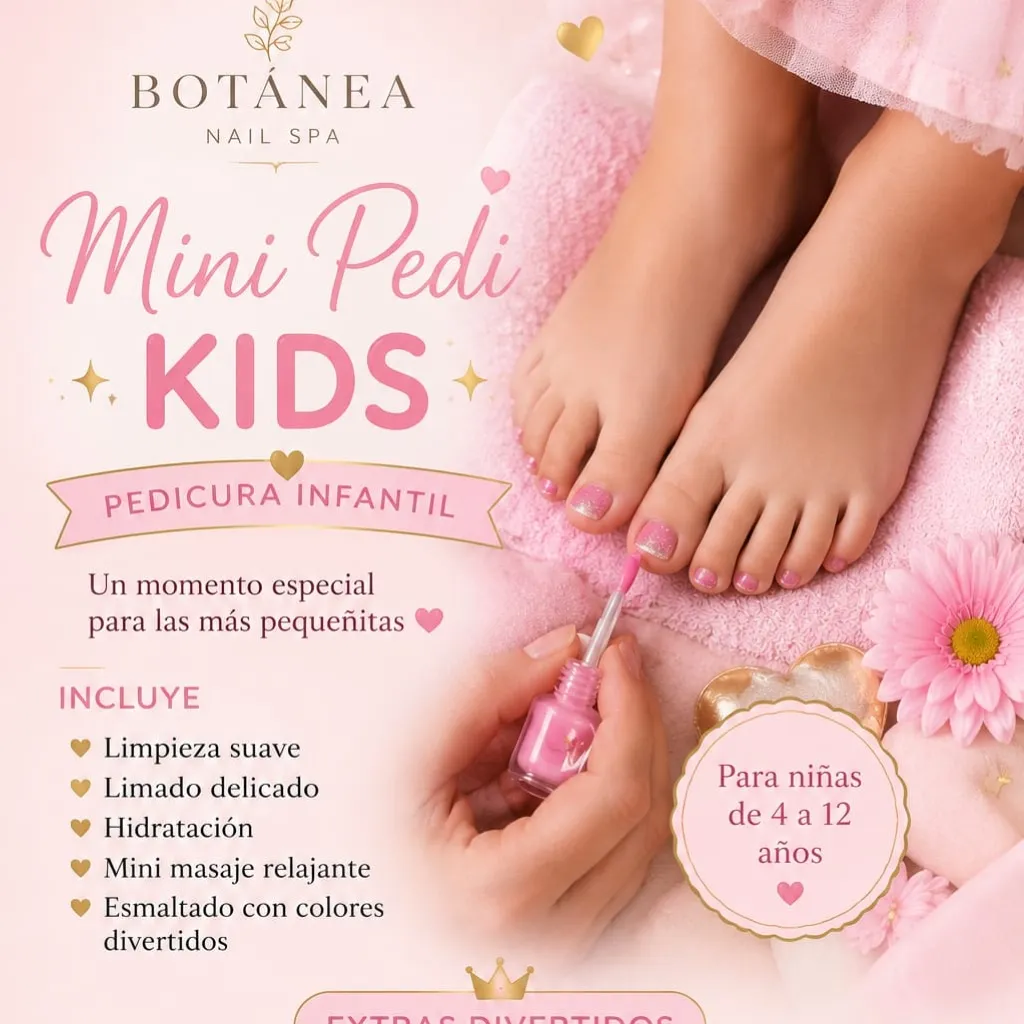 Pedicura Infantil Mini Pedi Kid
