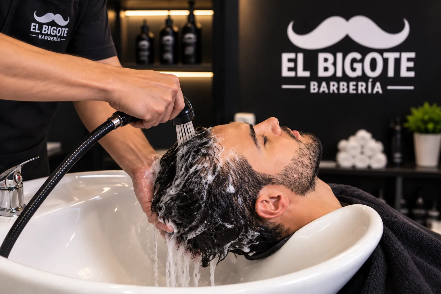 Lavado de cabello