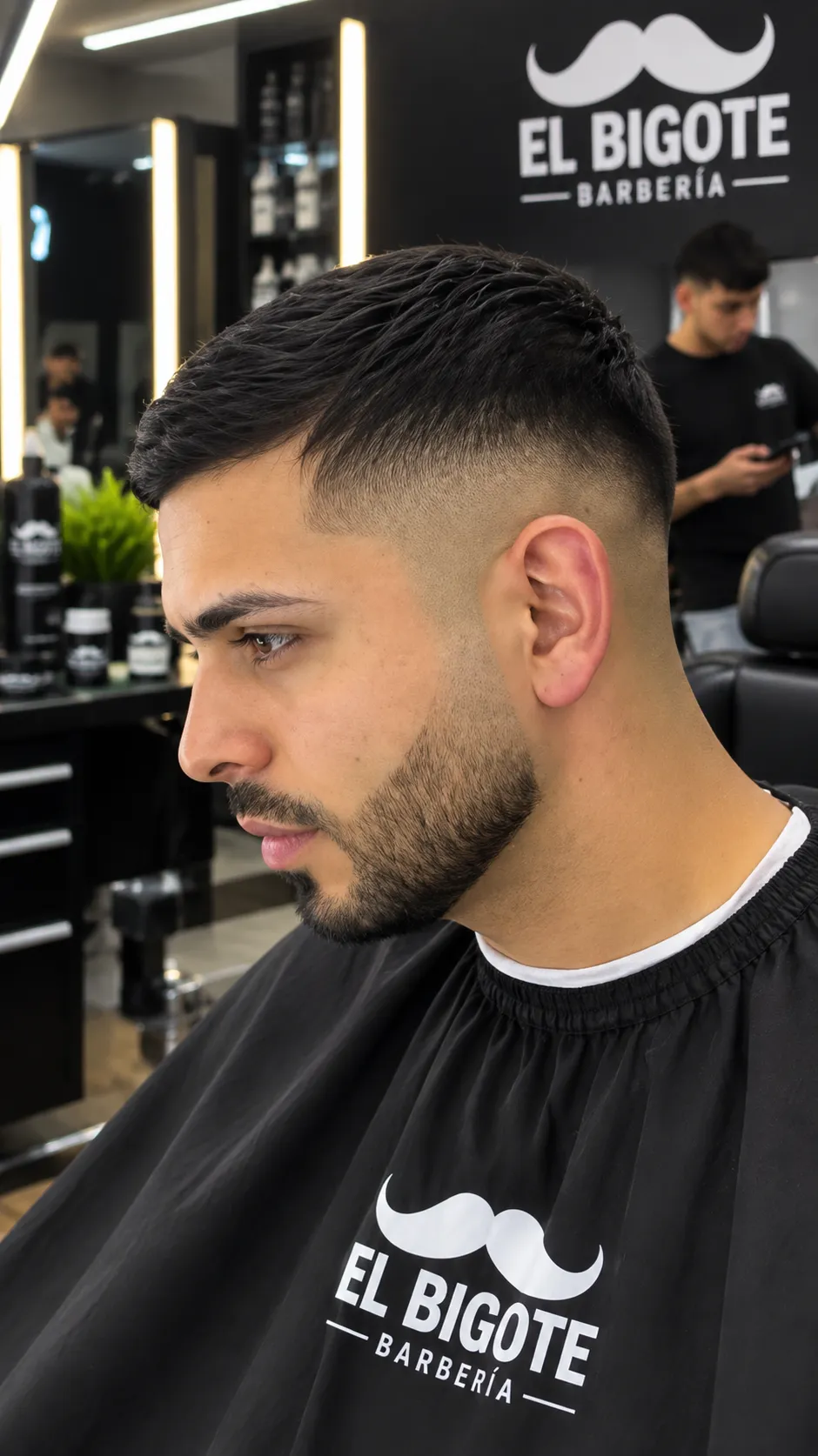 Corte degradé + barba - 1