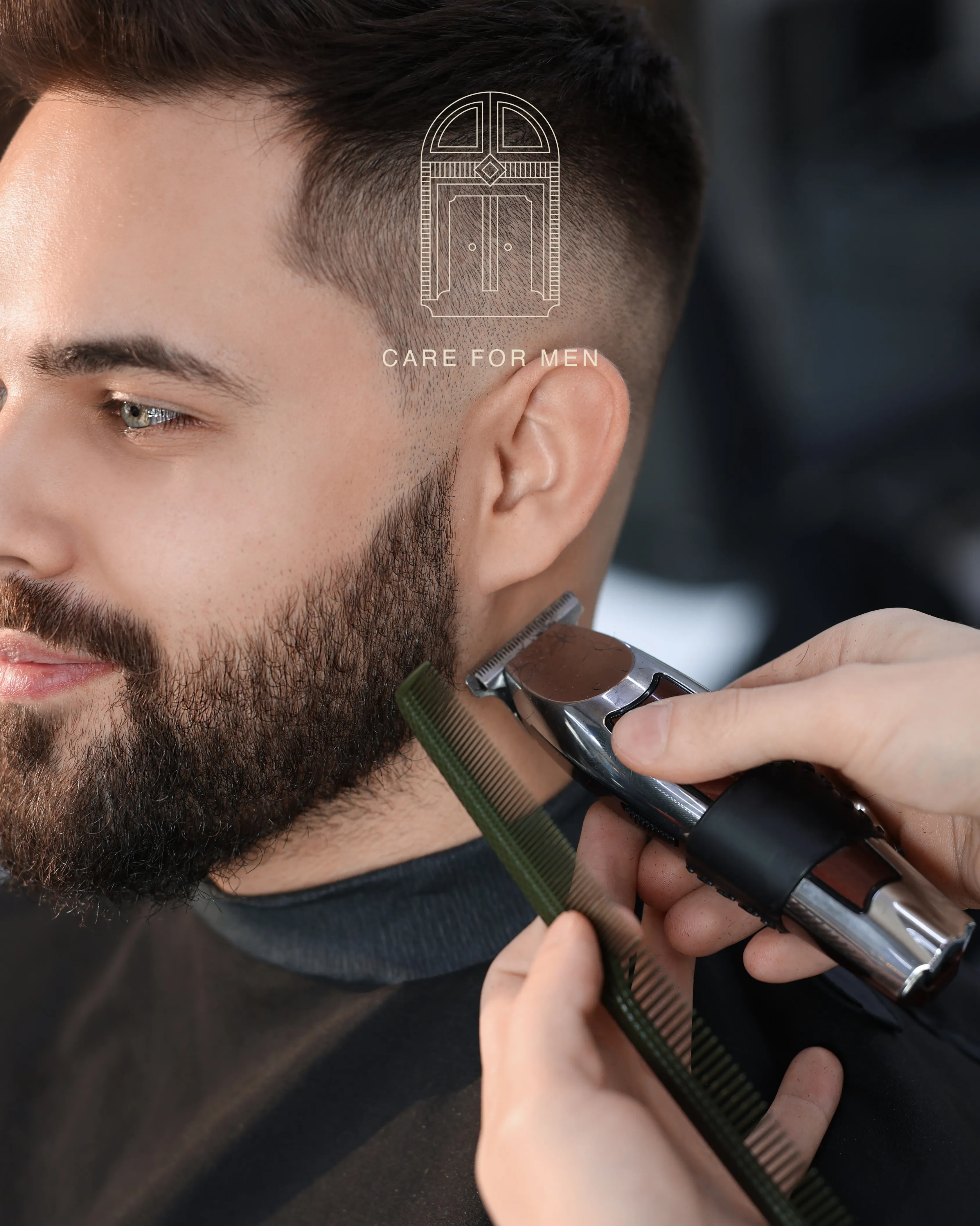 Corte + Barba + Tinte barba - Imagen 1
