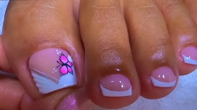 UÑAS SEMIPERMANENTE PIES