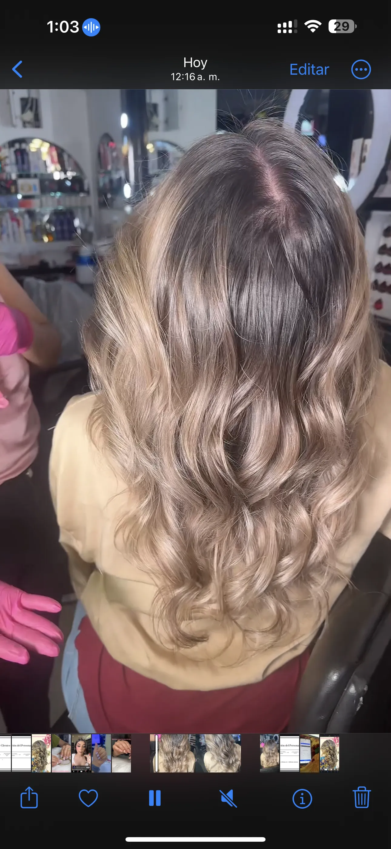 Retoque Balayage, Mechas, o iluminaciones