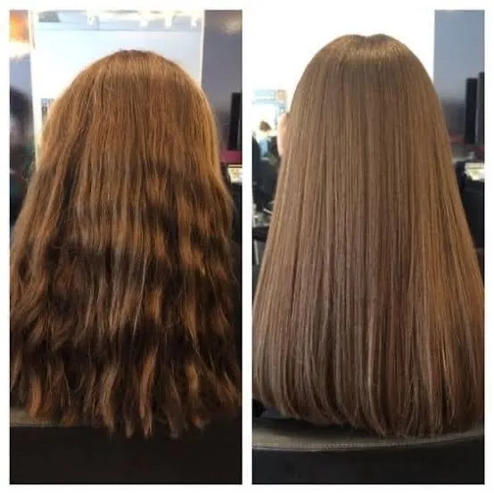 Planchando express cabello mediano