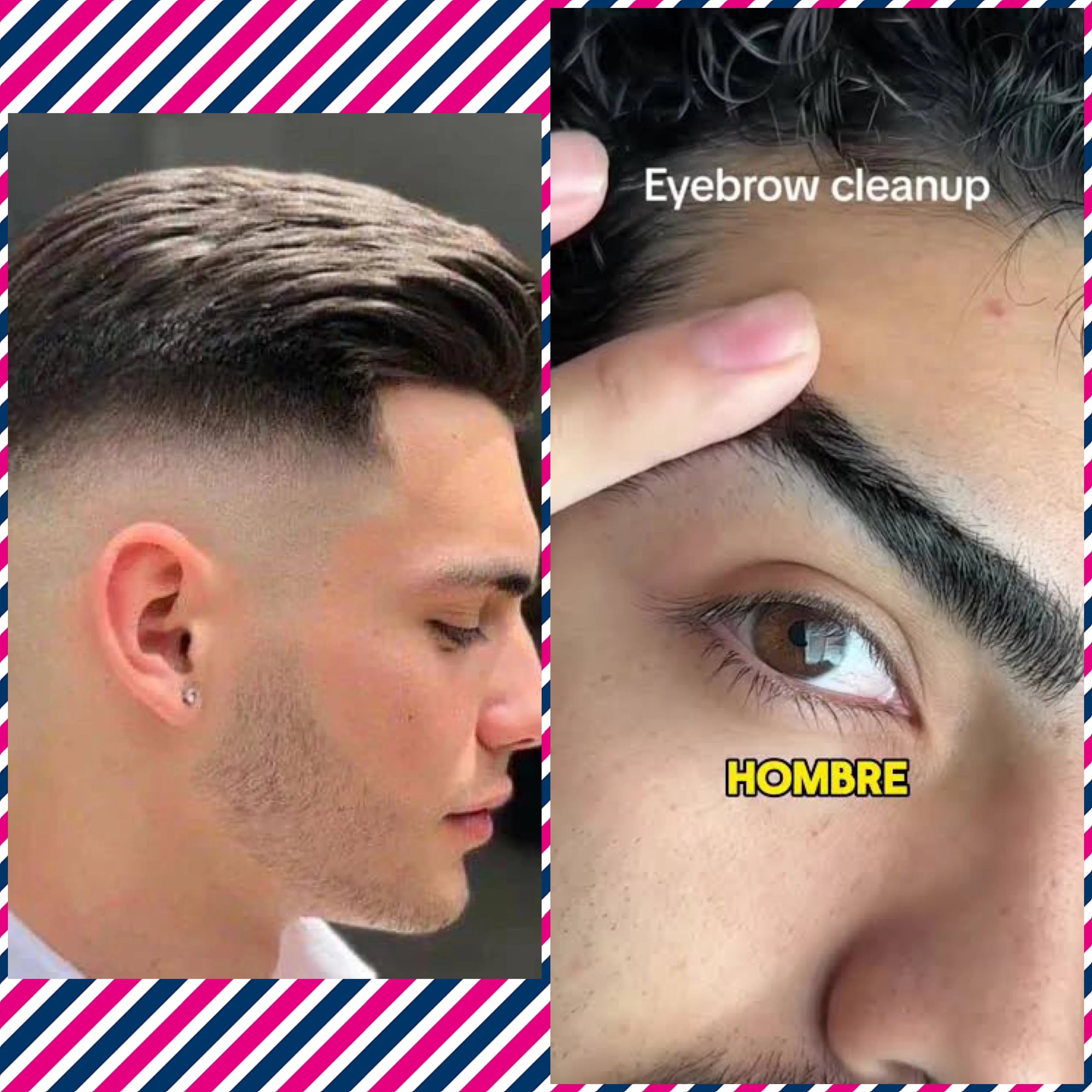 Desvanecido/Ceja con navaja