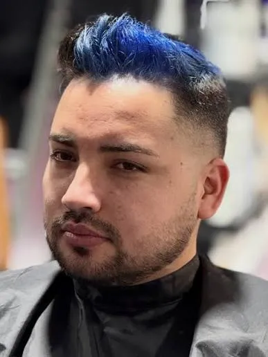 Corte de cabello + bloque de color fantasía - 3