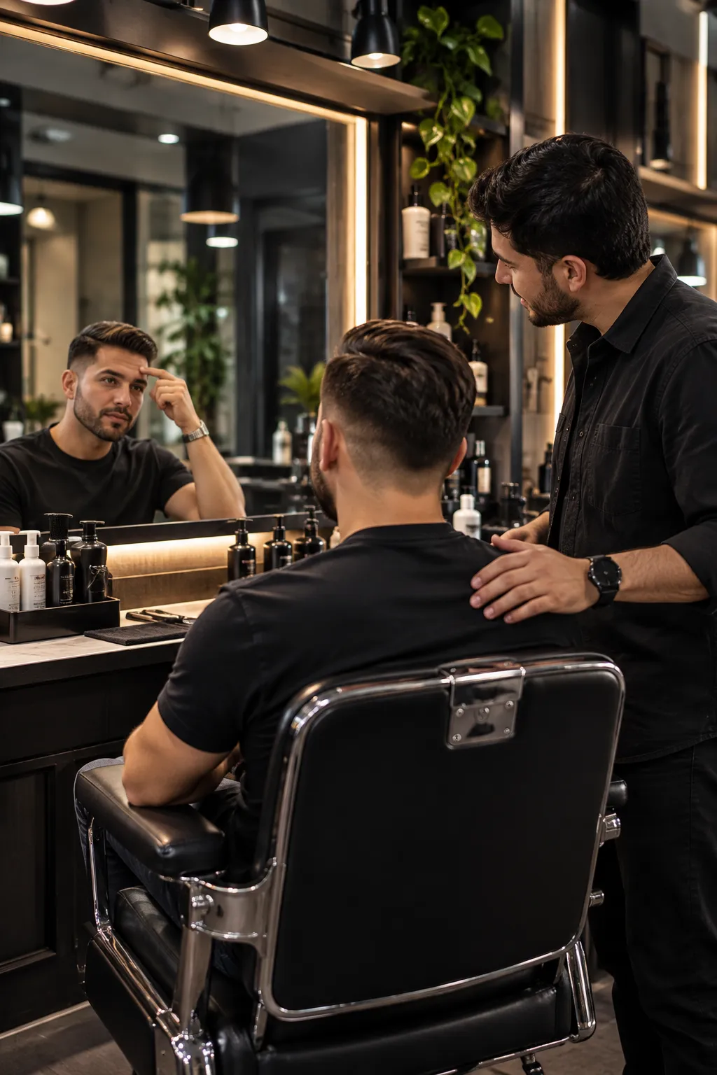 Corte + Cejas Personalizado.