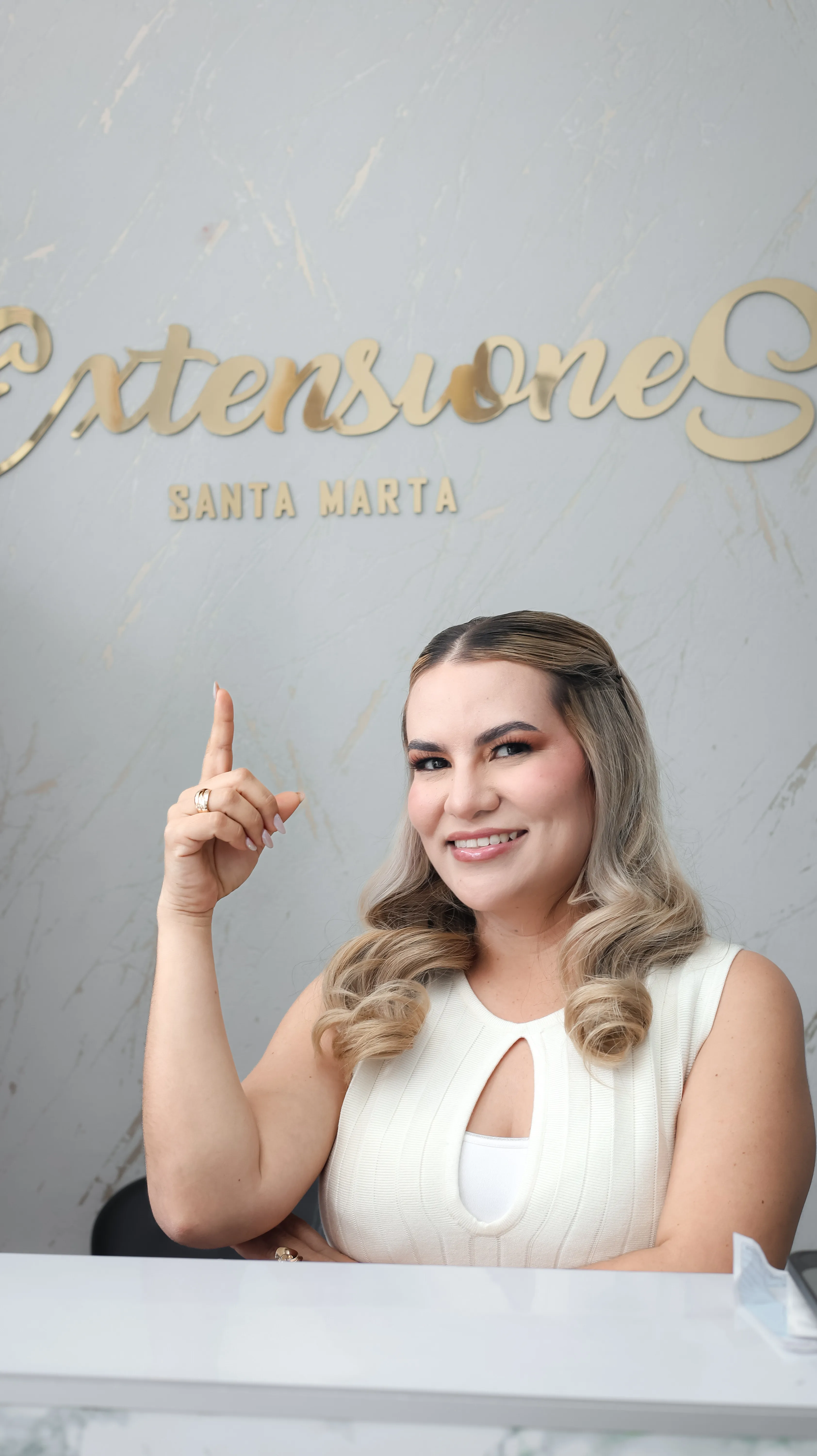 Portada de Extensiones Santa marta, salón de belleza en Santa Marta