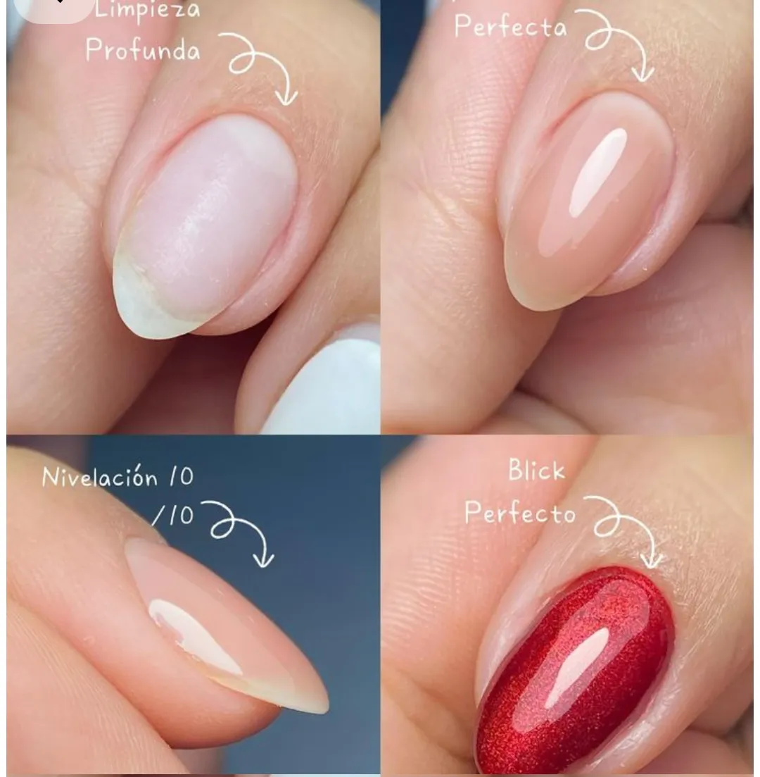 cubrimiento de uñas gel y poli gel