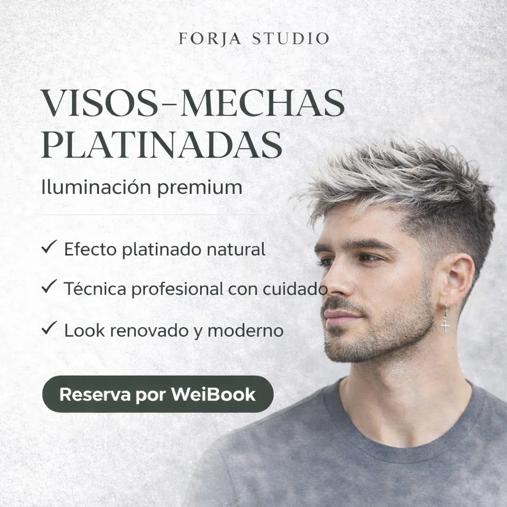 mechas platinadas