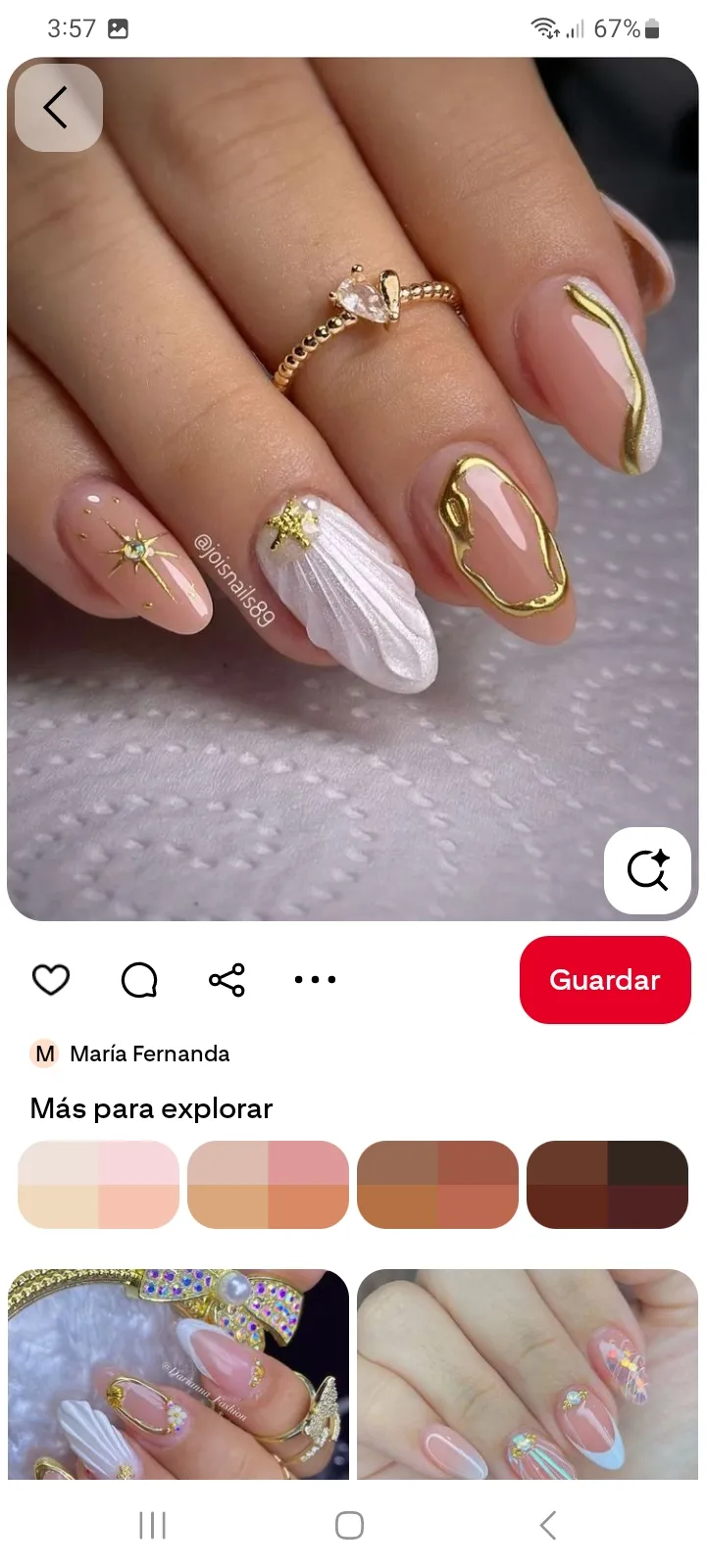 semipermanente en manos o pies