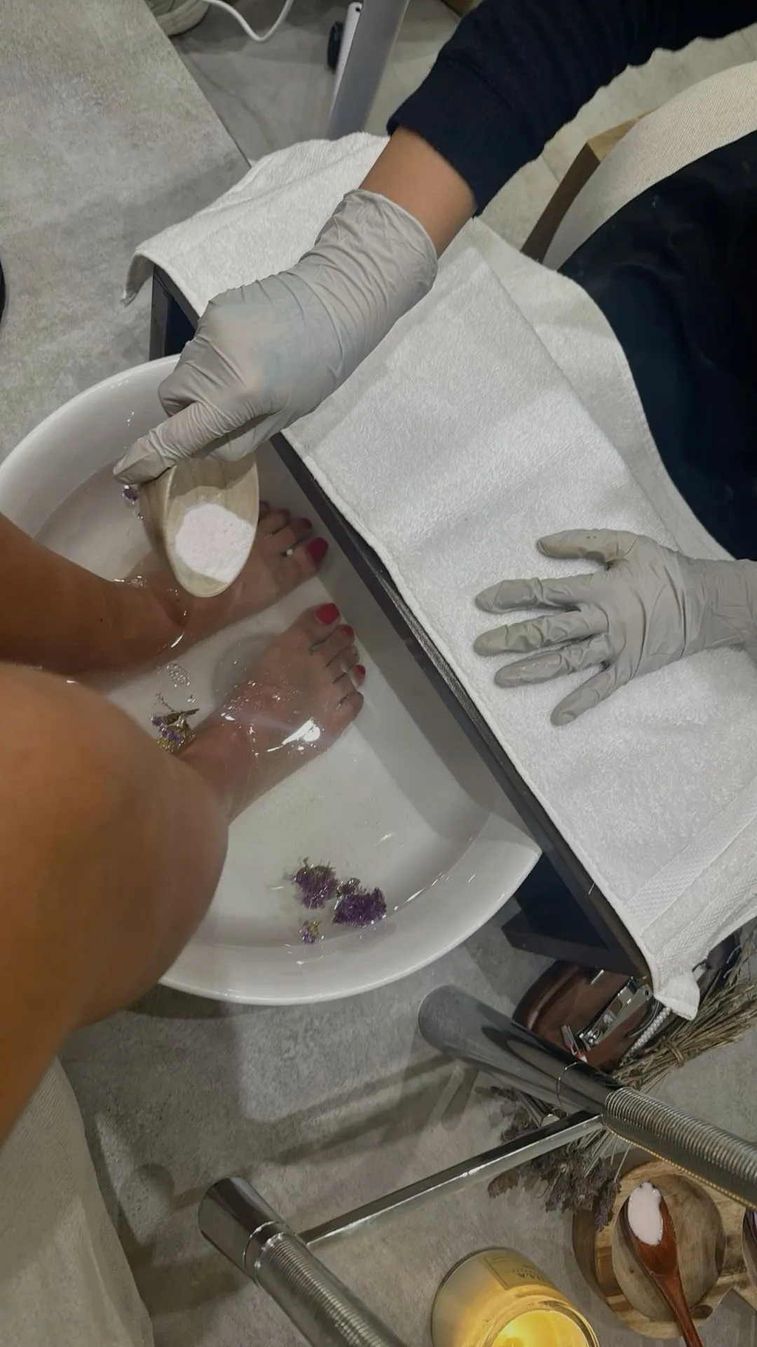 pedicure spa