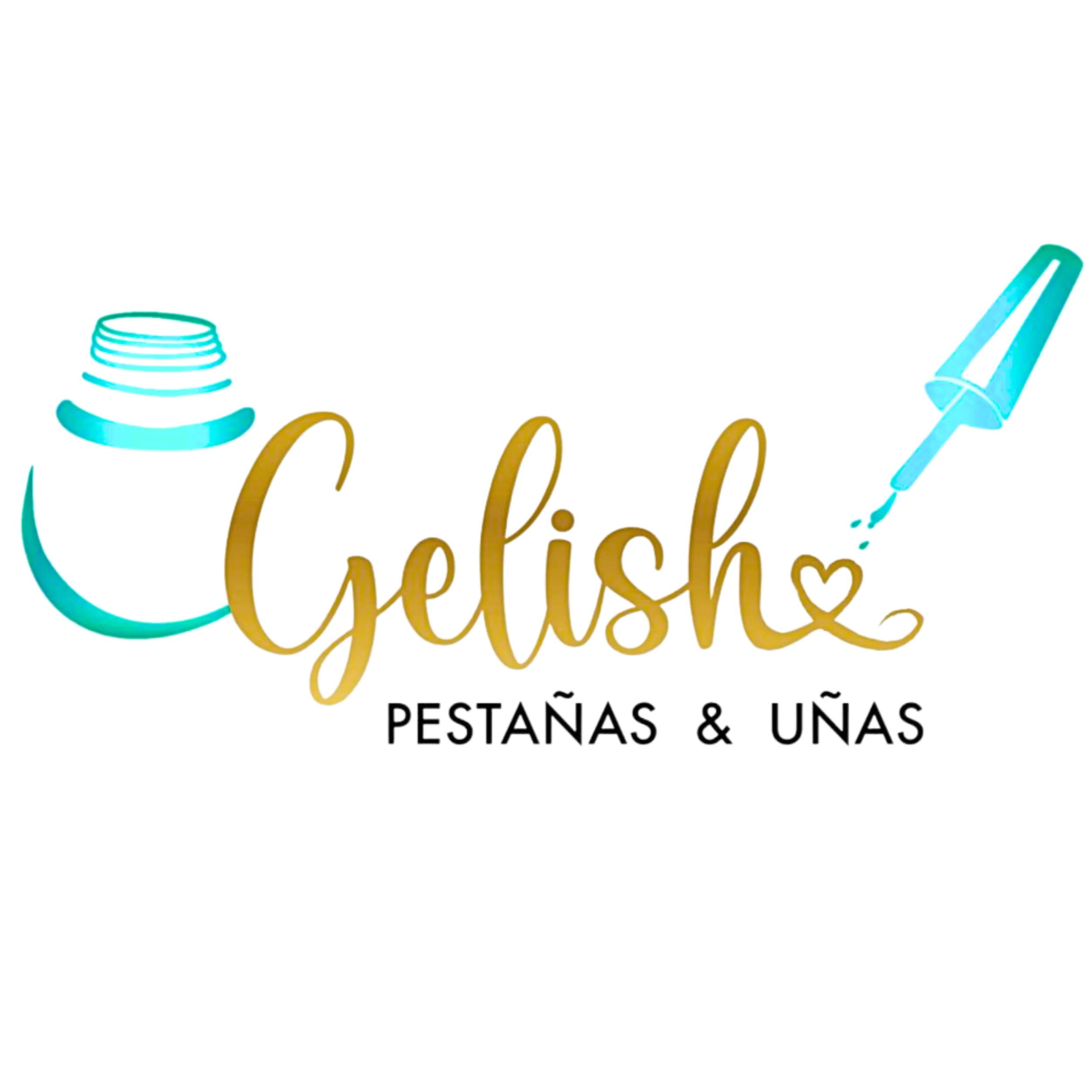 Gelish pestañas y uñas