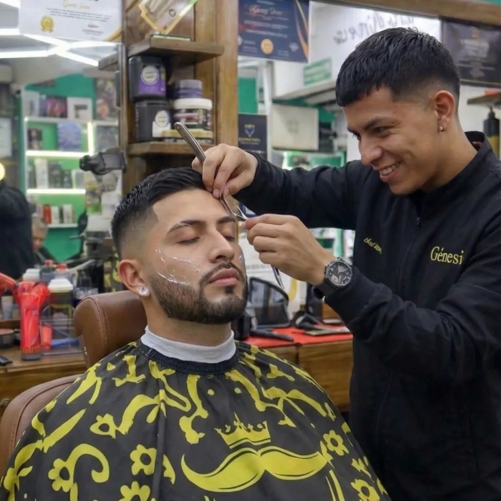 Corte de cabello, barba y cejas - 3