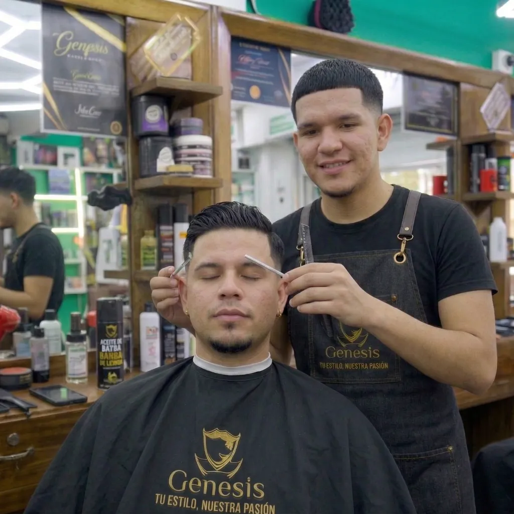 Corte personalizado y cejas - 3