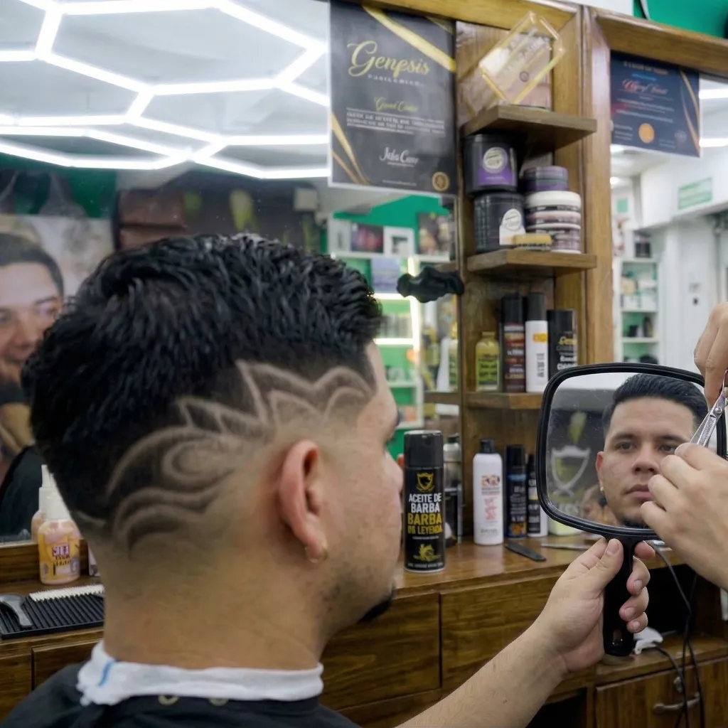 Corte personalizado y cejas - 2