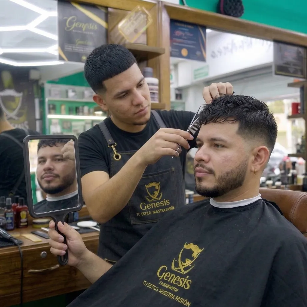 Corte de cabello tradicional y barba - 2