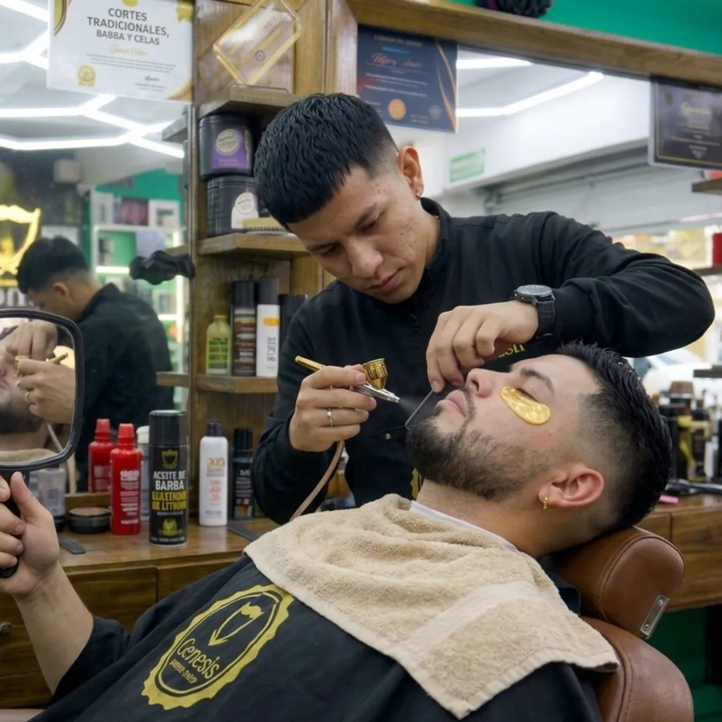 Corte de cabello, barba y cejas - 2
