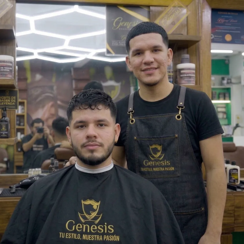 Corte de cabello tradicional y barba - 4