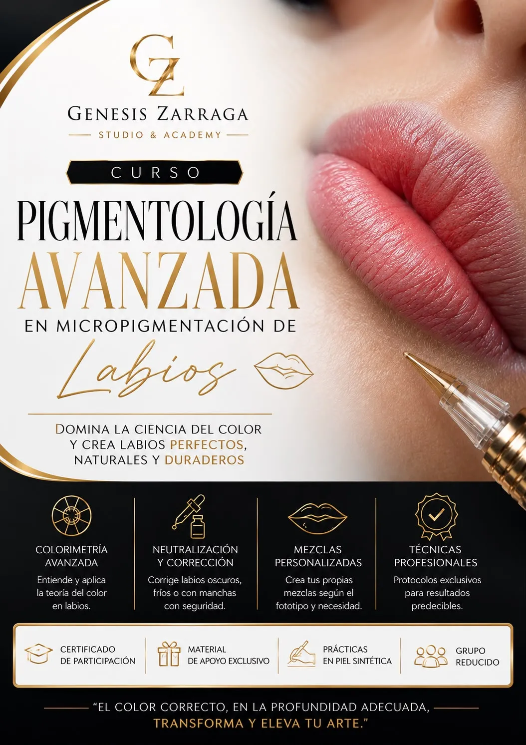 Pigmentologia avanzada en labios
