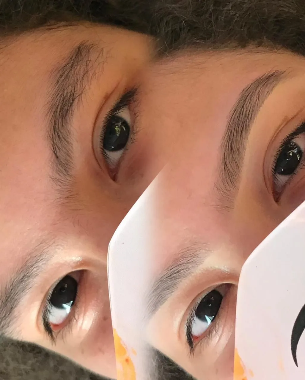 depilación de cejas con cera y diseño