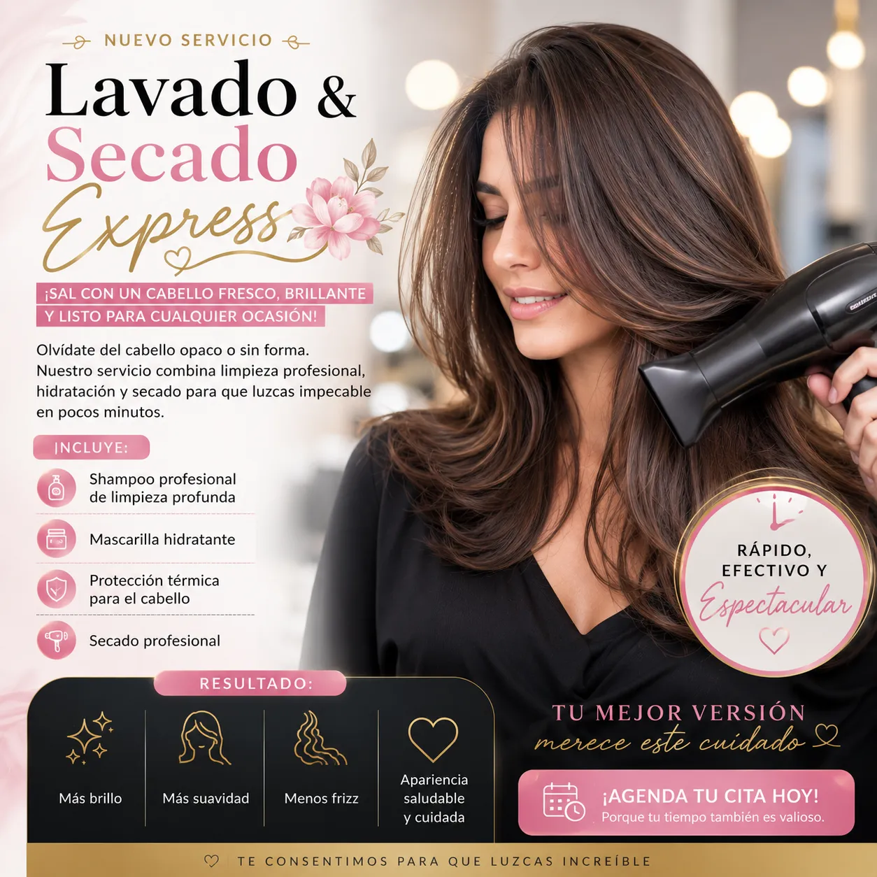 🌸 Lavado & Secado Express