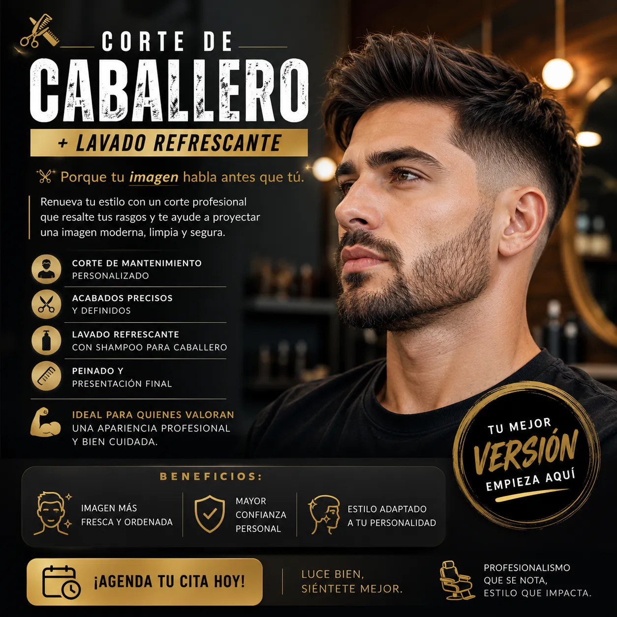 🔥 Corte de Caballero Clásico