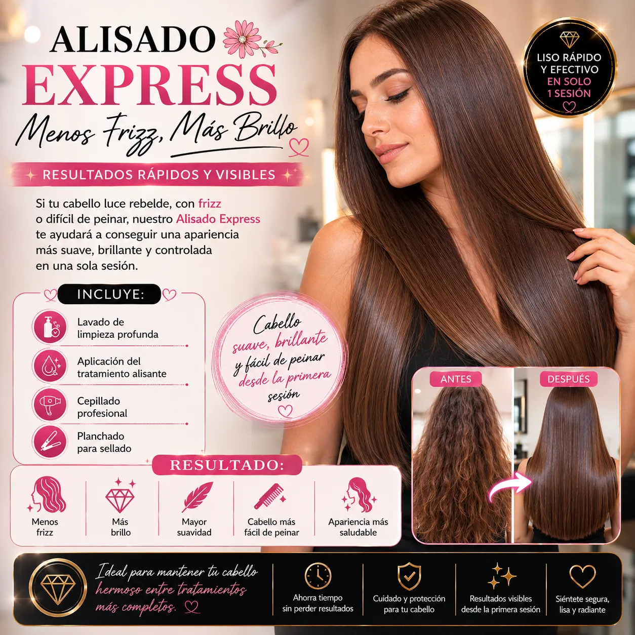 🌸 Alisado Express