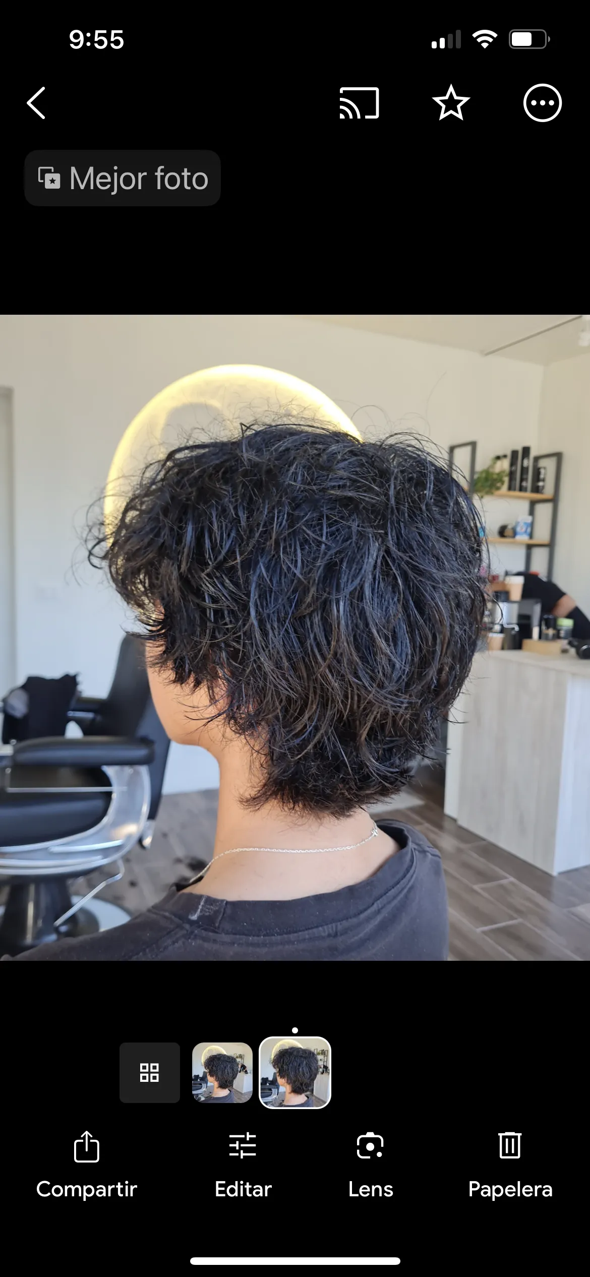 Corte de cabello solo tijeras y/o navaja - Imagen 1