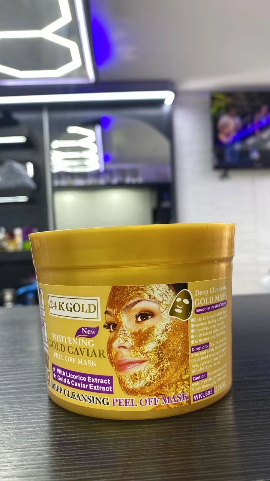 MASCARILLA DORADA