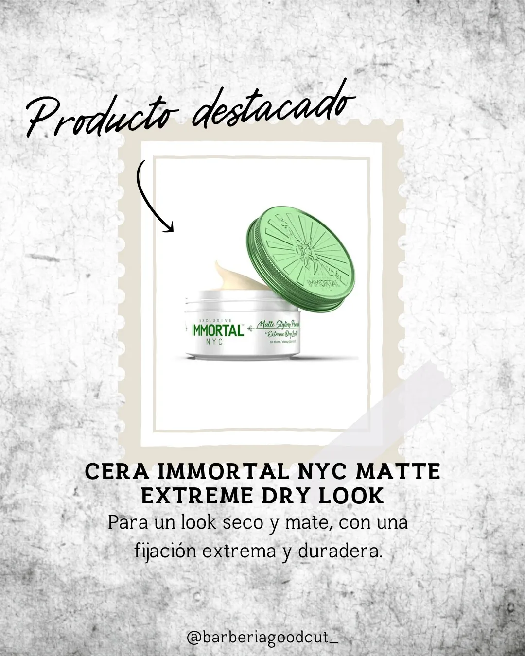 CERA INMORTAL NYC MATTE EXTREME DRY LOOK