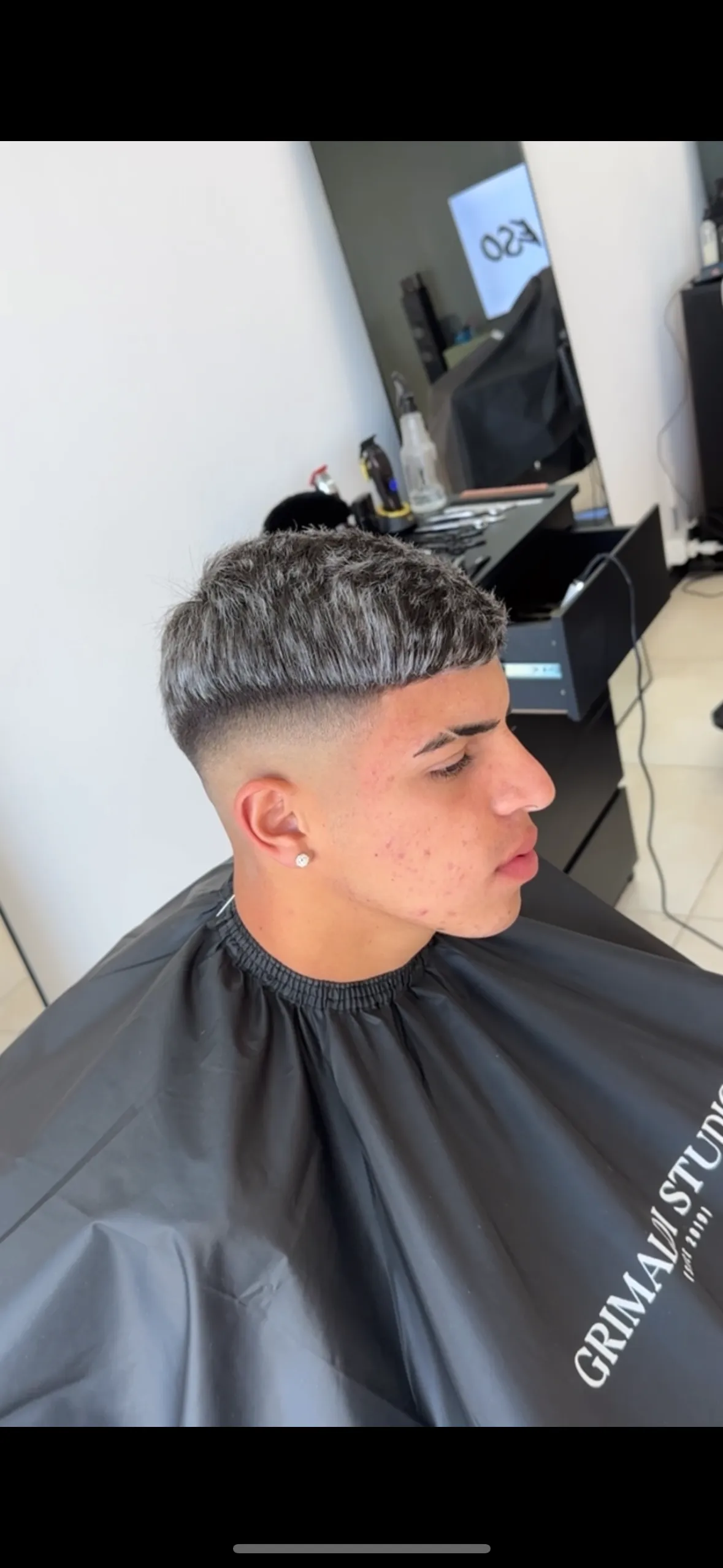 Mechas platinadas+corte de regalo
