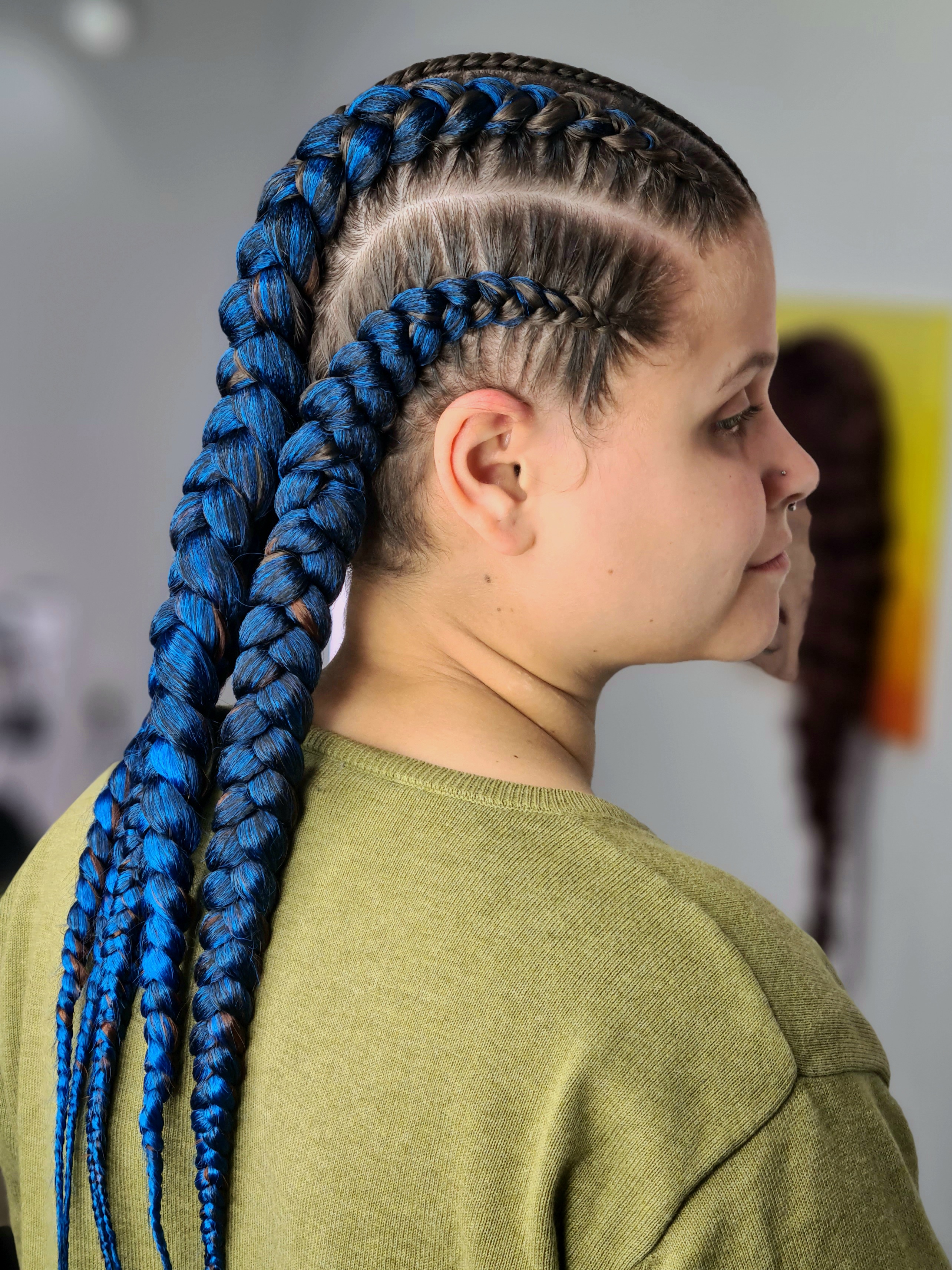 Feed in Braids 4/6 CON Extensiones 