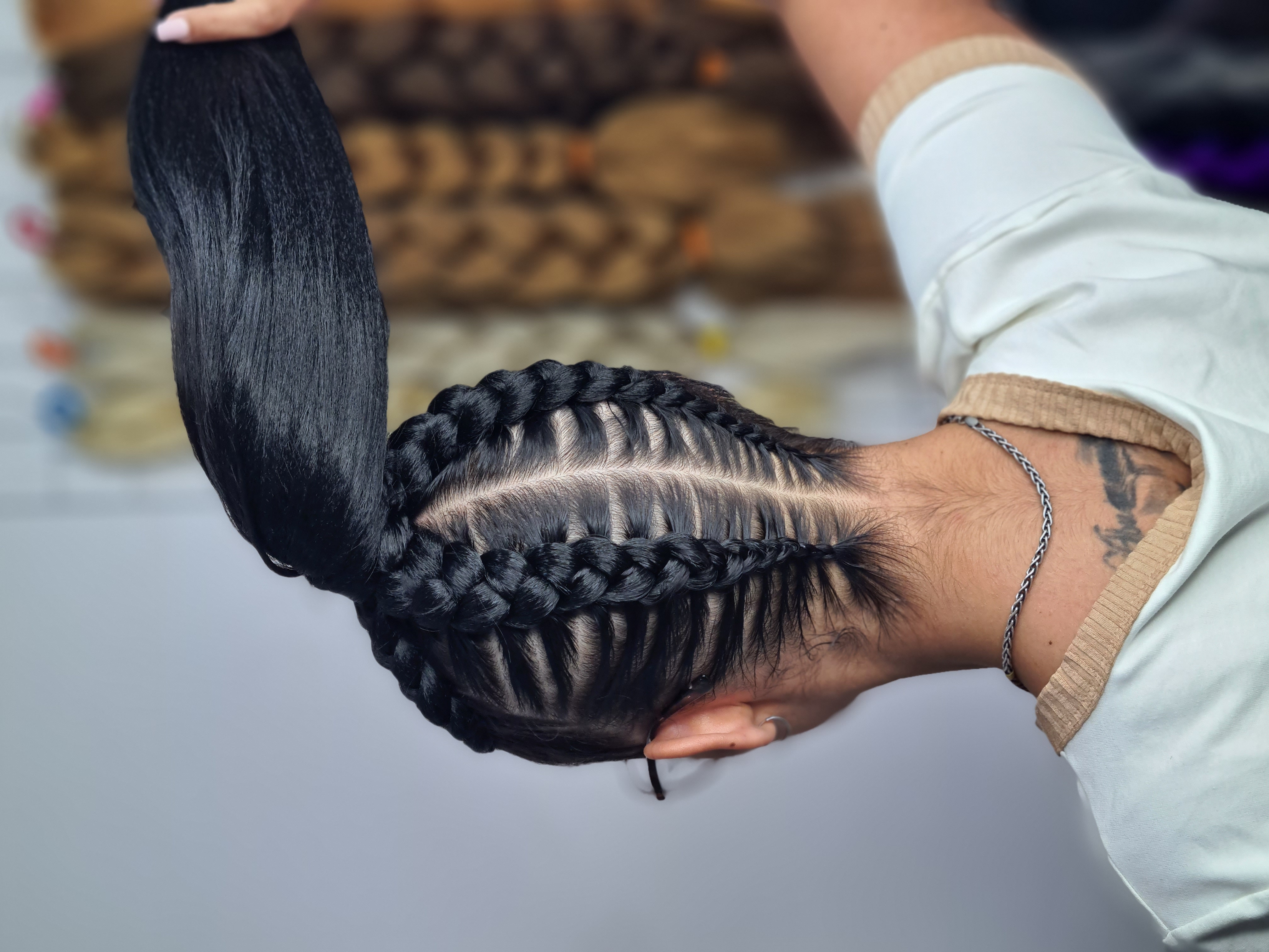 Ponytail Braid 4/6 CON Ext. completa - Imagen 1