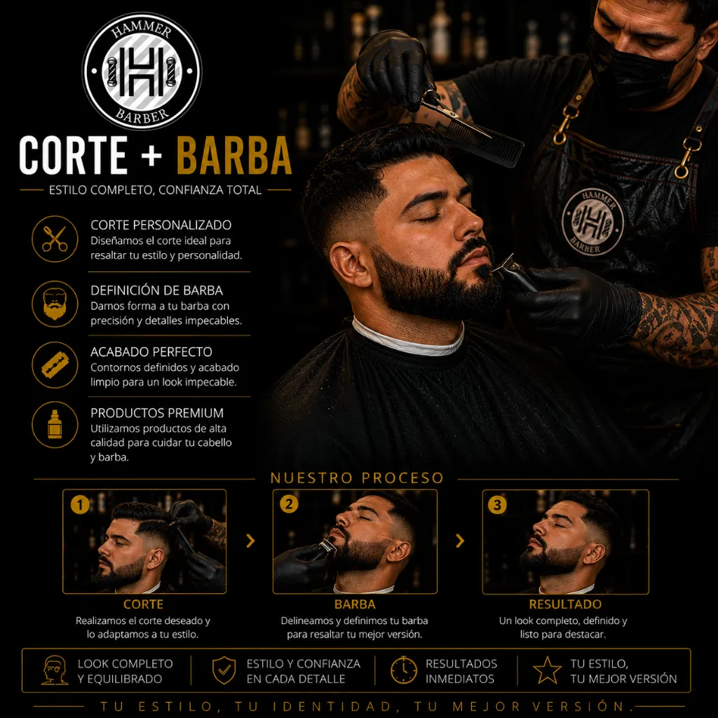Corte + Barba