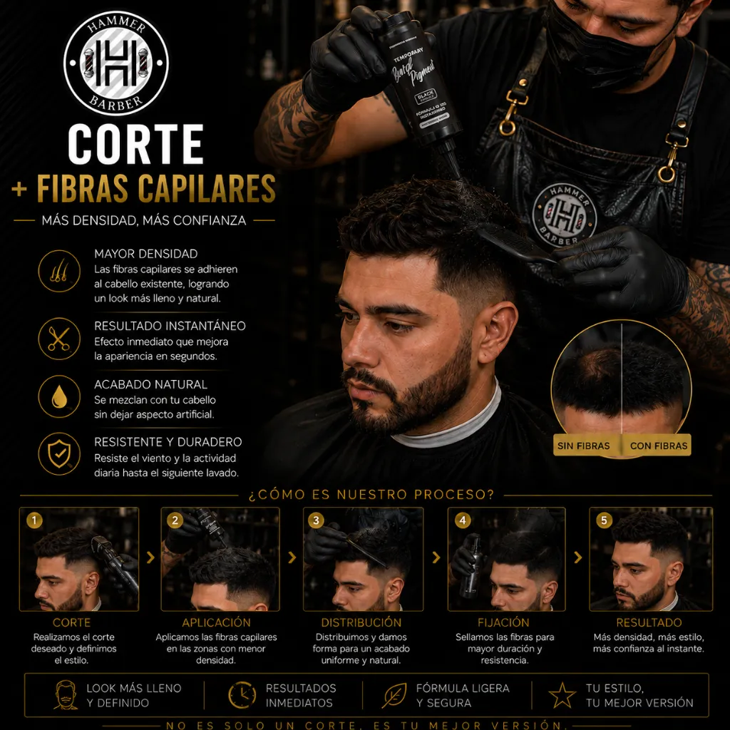 Corte + Fibras Capilares