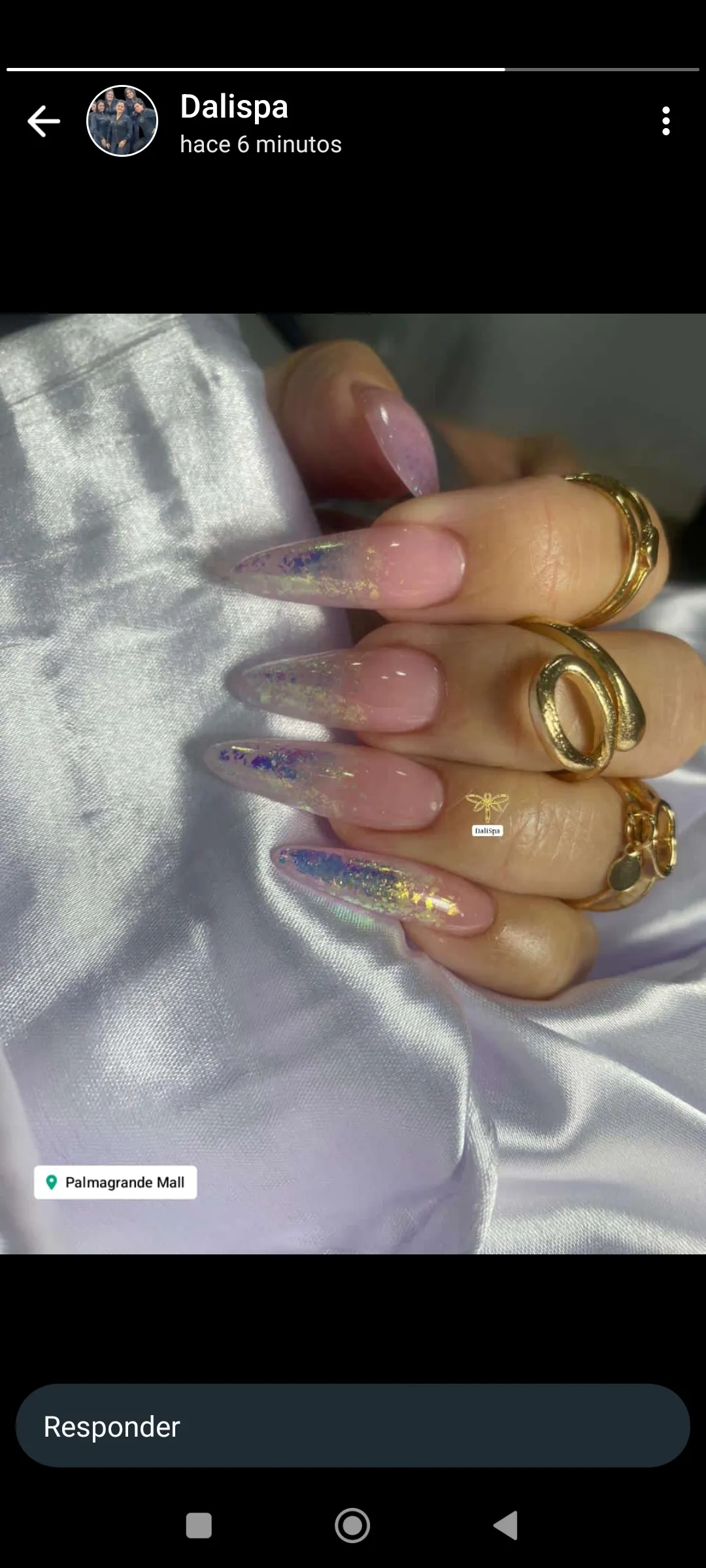 Uñas en acrílico
