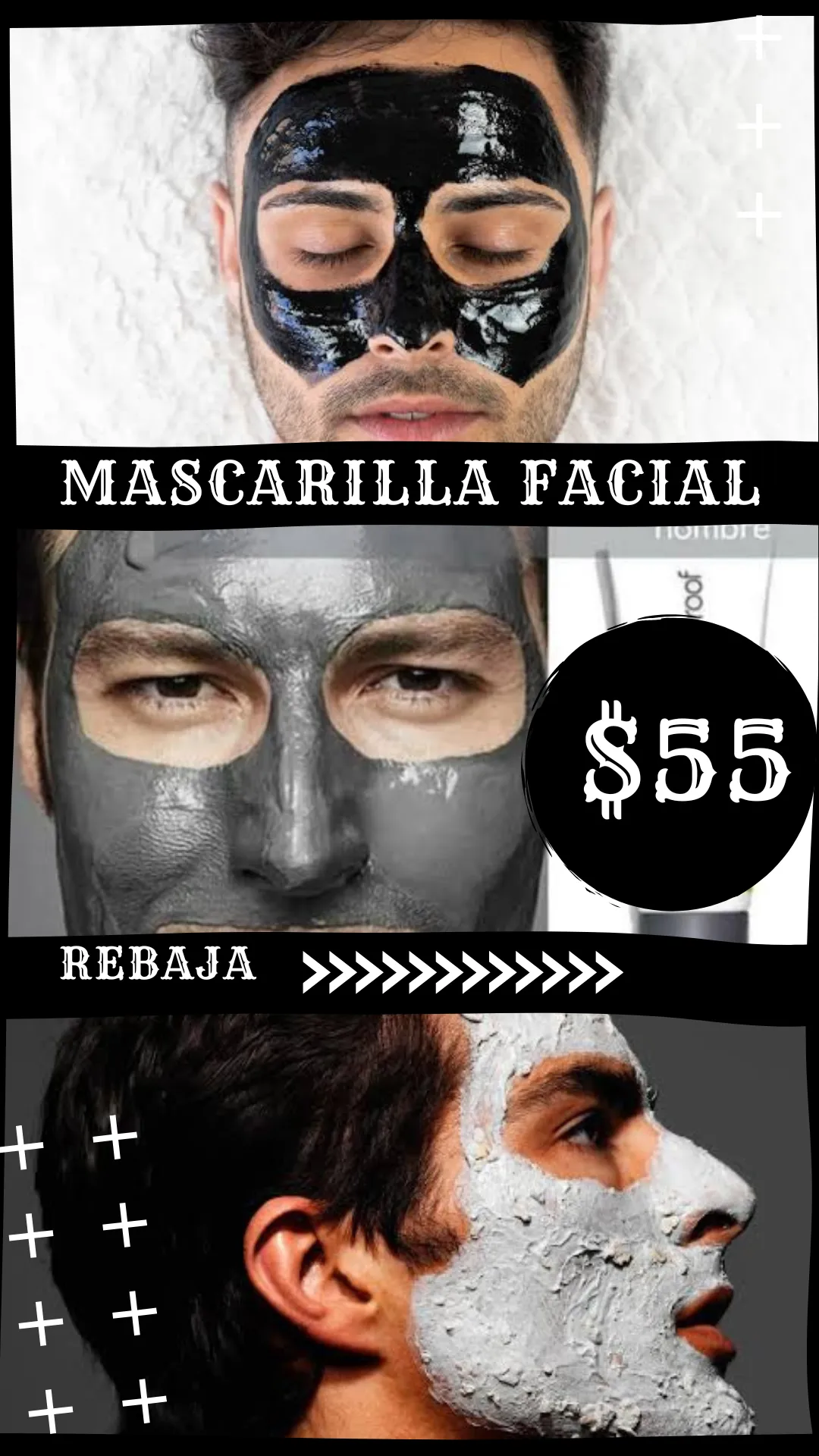 Mascarilla Facial: a elegir Carbón activado, Arroz limpiadora/aclarante o Pilaten