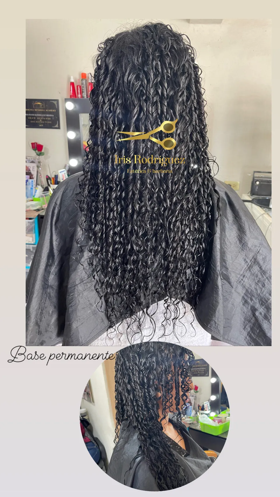 Base permanente (rizado del cabello)