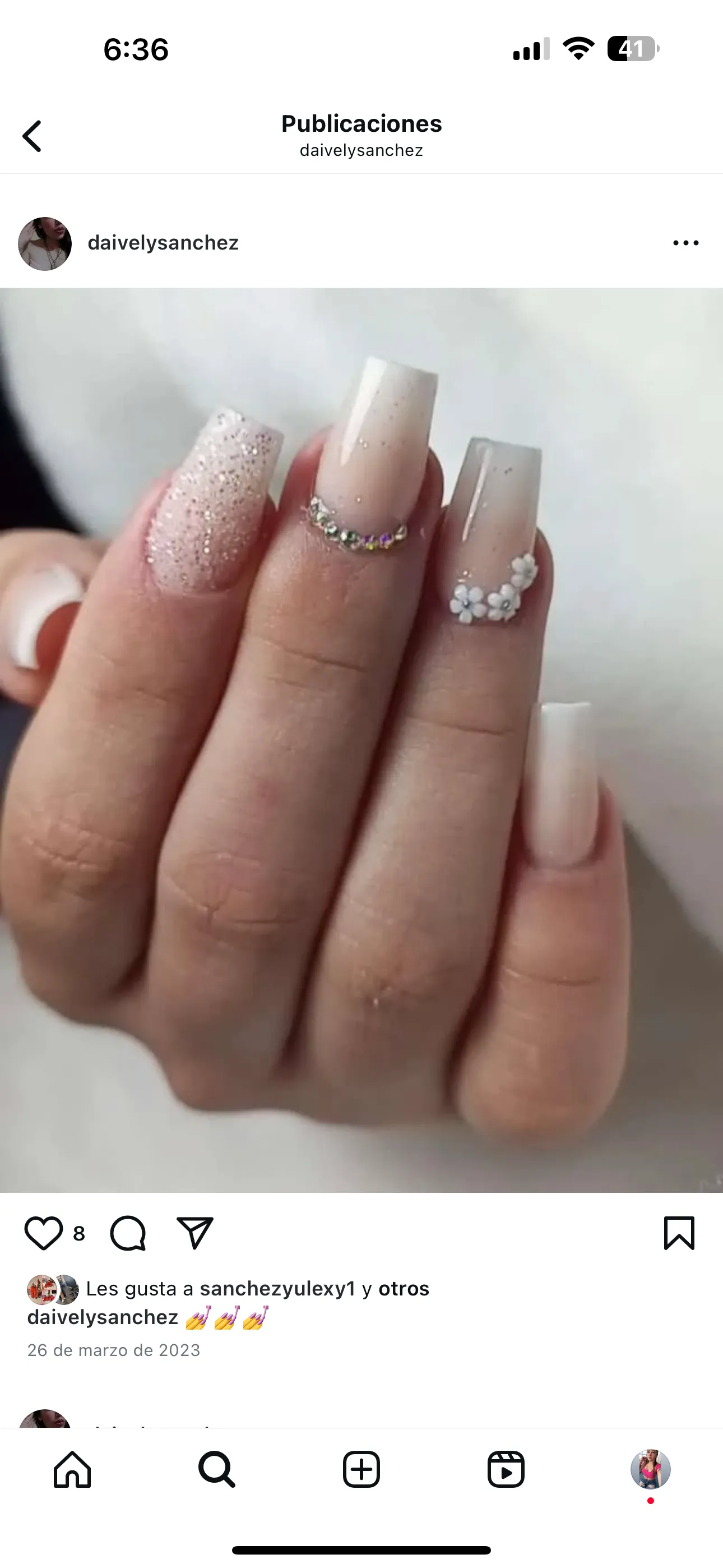 Uñas Esculpidas + Pedicure Permanente 