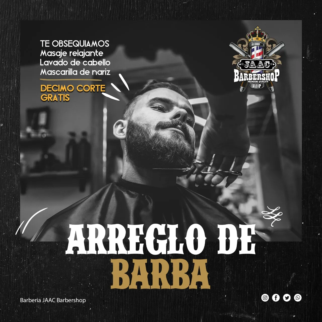 Barba Premium + Cejas - 1