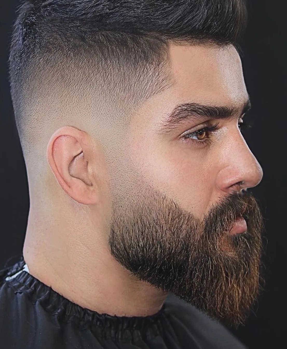 Corte + barba + Pigmentación de barba + baja onda + peinado